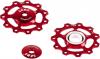 Freizeit Schaltrollen Shimano & SRAM Shimano 9/10/11-fach, SRAM 10/11-fach Komplettkeramik - rot