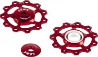 Freizeit Schaltrollen Shimano & SRAM Shimano 9/10/11-fach, SRAM 10/11-fach Komplettkeramik - rot