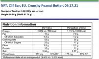 Freizeit CLIF BAR Energie-Riegel Erdnussbutter 68g je Riegel 12 Stück in Verpackungseinheit