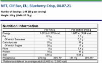 Freizeit CLIF BAR Energie-Riegel Heidelbeere 68g je Riegel 12 Stück in Verpackungseinheit