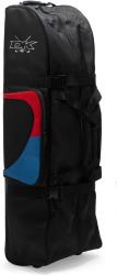 Freizeit Flight/Golf Fahrradtasche schwarz schwarz mit blau/rot