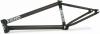 Freizeit Fiend Rahmen Reynolds V2 rem. Sockel merlot weiß splatter, 21" removable Brake-Mounts