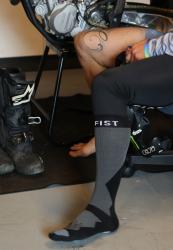 Freizeit Beinling/Socke Black S-M