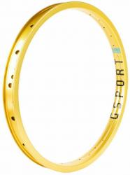 Freizeit G-Sport RibCage Felge 20 x 1,75, 36 Loch, cyan rain 