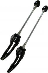 Freizeit Knight Schnellspanner-Set OEM Ti/Alu/Messing Menge: 2 Stück, schwarz