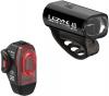 Freizeit Lezyne Beleuchtungsset Hecto Drive 40 + KTV StVZO, schwarz Y13