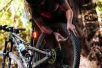 Freizeit CO2 Fahrradpumpe Alloy Drive schwarz-glänzend