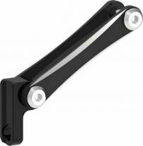 Freizeit EBIKE MOUNT Gabel Ersatz-Halterung, für E-Bike Beleuchtung schwarz