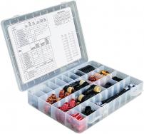 Freizeit Lezyne Ersatzteile Tackle Box Für Fuß- und Handpumpen Gummikappen, Straps etc., 12 Parts