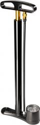 Freizeit Lezyne Standluftpumpe CNC Travel Floor Drive, schwarz-gold 160PSI, 60cm