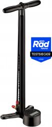 Freizeit Standluftpumpe Digital Drive Steel schwarz