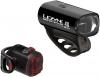 Freizeit Lezyne Beleuchtungsset Hecto Drive 40 + Femto StVZO, schwarz Y13