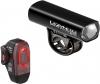 Freizeit Lezyne Beleuchtungsset Hecto Pro 65 + KTV StVZO, schwarz Y13