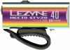 Freizeit LED Fahrradbeleuchtung Hecto Drive 40 StVZO Vorderlicht neo metallic