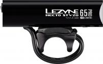 Freizeit LED Fahrradbeleuchtung Hecto Drive Pro 65 StVZO Vorderlicht schwarz-glänzend weißes Licht, Y13