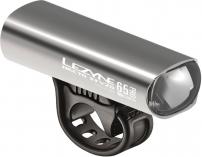 Freizeit LED Fahrradbeleuchtung Hecto Drive Pro 65 StVZO Vorderlicht silber-glänzend weißes Licht, Y13