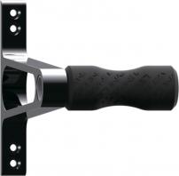 Freizeit Lezyne Wheel Hook, CNC Aluminium, mit Gummi, schwarz 