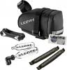 Freizeit Lezyne Satteltasche Caddy (M) inkl. CO2 Kartusche Twin Speed Drive 2x16g, schwarz