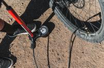 Freizeit Standluftpumpe Gravel Sport Drive schwarz