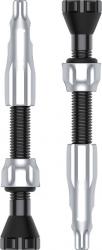 Freizeit Tubeless Ventil CNC 44 mm / silber