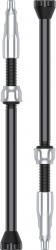 Freizeit Tubeless Ventil CNC 80 mm / silber