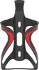 Freizeit Wasserflaschenhalter Carbon Team schwarz-rot