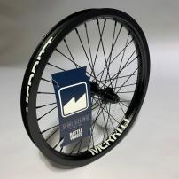 Freizeit Merritt Laufrad Non-Stop vorne, 36H Battle Rim, schwarz 