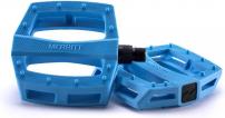 Freizeit Pedale P1 blau / Nylon/Fiberglas / 365 g / BMX / 9/16 Zoll
