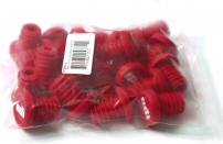 Freizeit BMX Endkappen Nachfüllpack rot