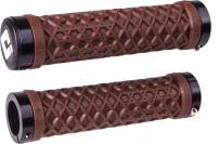 Freizeit MTB Griffe VANS Lock-On braun / schwarz