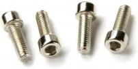 Freizeit ODI Schrauben  Klemmringe 1Set silber 