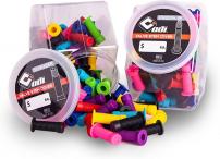 Freizeit Ventilkappe Presta Glas div. Farben, 100 Stück