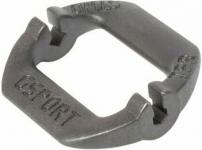 Freizeit G-Sport Nippelspanner Hex + 14G schwarz 14G (2mm)