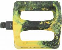 Freizeit Pedale Twisted Pro PC schwarz swirl / Kunststoff / BMX / 9/16 Zoll
