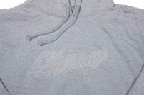 Freizeit Sweatshirt, Odsy Big Stitch Pullover Hoodie Gunmetal L