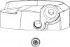 FORK COMPRESSION DAMPER SPARE HOUSING STOP - FITS TK AND RL REMOTE DAMPERS JUDY/RECON/30/35 (2020 - 2021)