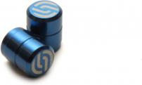 Freizeit Salt Ventilkappen CNC blau