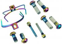 Freizeit SRAM Bremssattel Hardware Upgrade Kit Rainbow, für 2 Bremssättel G2 ULT/RSC