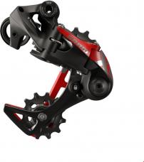 Freizeit Schaltwerk X01 DH 7-fach Type 3.0 kurz / 26T / schwarz-rot