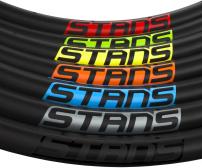 Freizeit NOTUBES Sticker ZTR Podium 29" SRD für eine Felge MY2018, gelb-schwarz