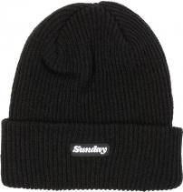 Freizeit Beanie Classy Label schwarz