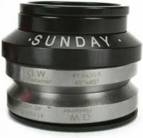Freizeit Sunday Steuersatz Internal SB 1-1/8", schwarz ø41.8x8x45° = Campa