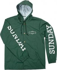 Freizeit Rockwell Box Windbreaker grün M