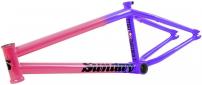 Freizeit Street Sweeper Rahmen pink fade lila / 21 Zoll
