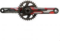 Freizeit Kurbelgarnitur Descendant Eagle DUB CoLab Troy Lee Designs 175 mm / schwarz-rot