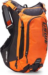 Freizeit Rucksack Patriot 15 orange-schwarz