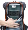 Freizeit Rucksack Patriot 15 orange-schwarz
