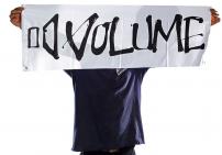 Freizeit Volume Banner 2015 schwarz mit weissem Logo 