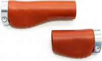 Freizeit Voxom Griffe Gr14 braun, 130/80mm, Leder geschlossenes Ende