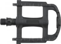 Freizeit Voxom Touring Pedale Pe19 schwarz, Kunststoff-Körper, Boron Achse, Gleitlager